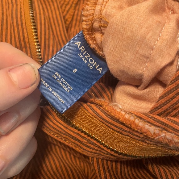 Arizona paper bag waist brown pants - Picture 6 of 6